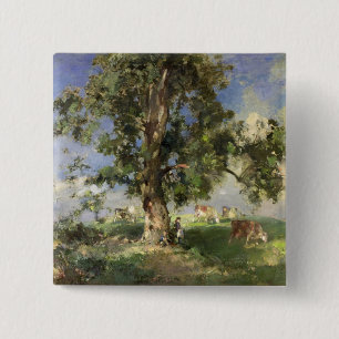Der alte Aschen-Baum (Öl auf Leinwand) Button