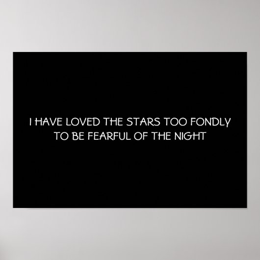 Der alte Astronom zu seinem Schüler Poster (Vorne)