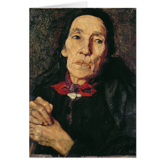 Der alte Bauer, 1875 (Vorne)