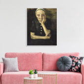 Der alte Bauer von 1903 Leinwanddruck (Insitu (Wohnzimmer))
