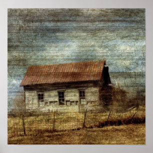 Der alte Bauernhof Poster