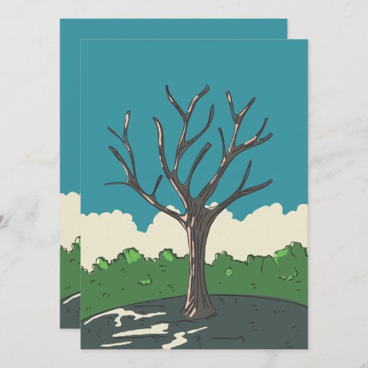 Der alte Baum (Vorne/Hinten)