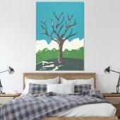 Der alte Baum Leinwanddruck (Insitu (Schlafzimmer))