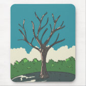 Der alte Baum Mousepad (Vorne)