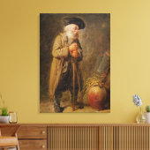 Der alte Beggar Leinwanddruck (Insitu (Wohnzimmer))