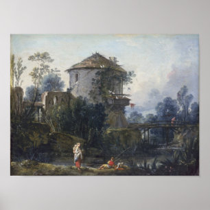 Der alte Dovecote Poster