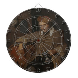 Der alte Drinker (von Gabriel Metsu) Dartscheibe