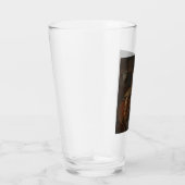 Der alte Drinker (von Gabriel Metsu) Glas (Rechts)