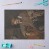 Der alte Drinker (von Gabriel Metsu) Seidenpapier (Basteln)