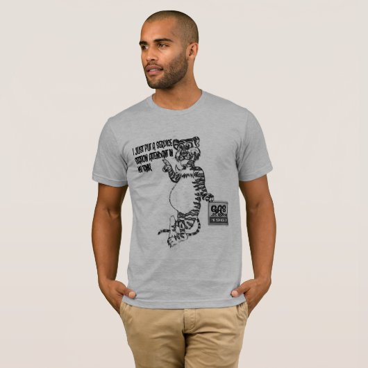 Der alte Exxon-Tiger T-Shirt (Vorne ganz)