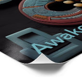 Der alte Geist des Maya Poster (Ecke)