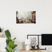 Der alte Hafen von Antwerpen Poster (Heimbüro)