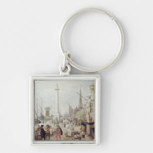 Der alte Hafen von Antwerpen Schlüsselanhänger