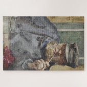 Der alte Hund der Marine (Henry Scott Tuke) Puzzle (Horizontal)