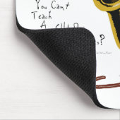 Der alte Hund, neu leckt Mausunterlage Mousepad (Ecke)