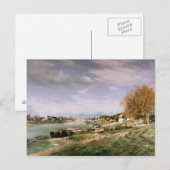 Der alte Kai in Bercy, Paris, 1880 Postkarte (Vorne/Hinten)