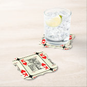 Der alte König der Herzen Untersetzer (Vor Ort)