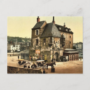 Der alte Leutnant, Honfleur, Frankreich klassische Postkarte
