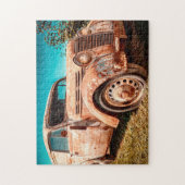 Der alte Lieferwagen Puzzle (Vertikal)