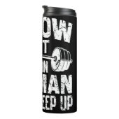 Der alte Mann Behalte auf Thermosbecher (Nach rechts gedreht)