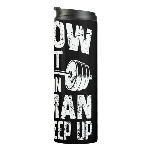 Der alte Mann Behalte auf Thermosbecher (Nach rechts gedreht)