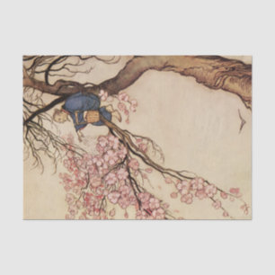 "Der alte Mann, der Bäume blühen ließ" von Warwick Seidenpapier