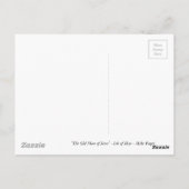 Der alte Mann der Geschichte Postkarte (Rückseite)