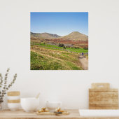 Der alte Mann der Postkartenkissen des Konistons Poster (Küche)