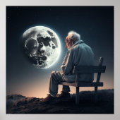 Der alte Mann, der sich einsam Poster-3- Poster (Vorne)