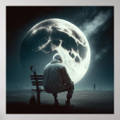 Der alte Mann, der sich einsam Poster-5- Poster fü (Vorne)