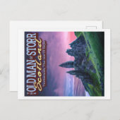DER ALTE MANN DER STORR - DIE ISLE DES SKYE - SCHO POSTKARTE (Vorne/Hinten)