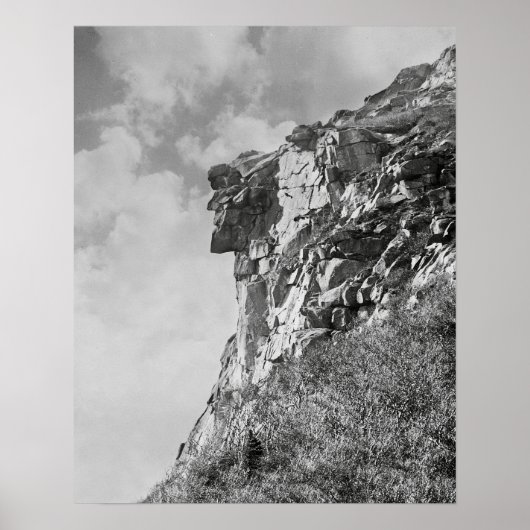 Der alte Mann des Berges, 1901. Vintages Foto Poster (Vorne)