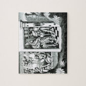 Der alte Mann des Berges, der Aufträge zu seinem f Puzzle (Vertikal)
