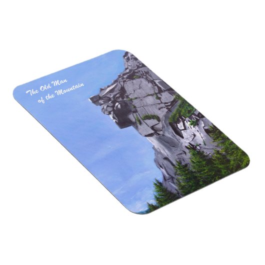 Der alte Mann des Bergsmagneten Magnet (Rechte Seite)