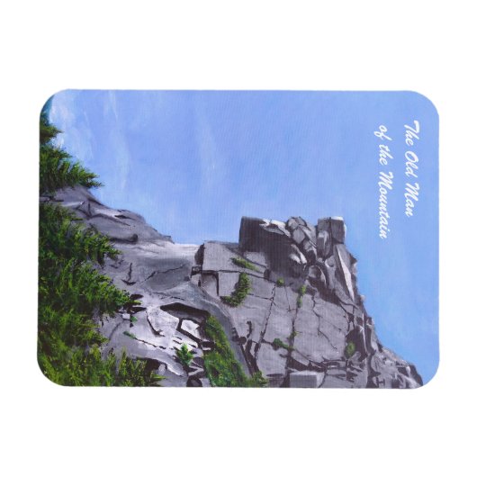 Der alte Mann des Bergsmagneten Magnet (Horizontal)