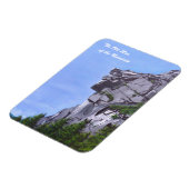 Der alte Mann des Bergsmagneten Magnet (Linke Seite)