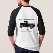 Der alte Mann Garage Mechanic Männer-T - Shirt (Rückseite)