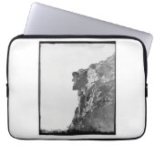 Der alte Mann im Bergcomputer-Fall Laptopschutzhülle (Vorderseite)