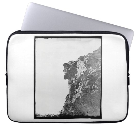 Der alte Mann im Bergcomputer-Fall Laptopschutzhülle (Vorderseite)