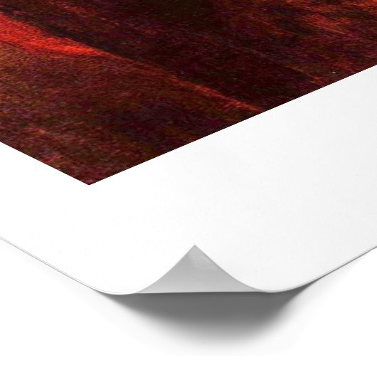 Der alte Mann im Sessel von Rembrandt Van Rijn Poster (Ecke)