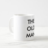 DER ALTE MANN KAFFEETASSE (Vorderseite Links)