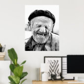 DER ALTE MANN POSTER (Heimbüro)