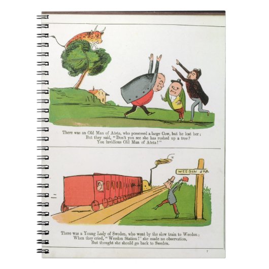 Der alte Mann von Aosta, Seite 'vom Buch von Nonse (Vorderseite)