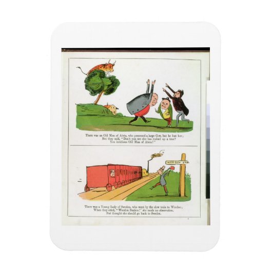 Der alte Mann von Aosta, Seite von "Das Buch der U Magnet (Vertikal)