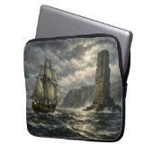 Der alte Mann von Hoy von BurnsInHell Laptopschutzhülle (Vorderseite Links)