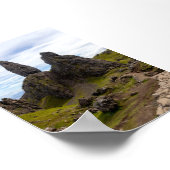 Der Alte Mann von Storr Poster (Ecke)