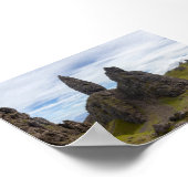 Der Alte Mann von Storr Poster (Ecke)