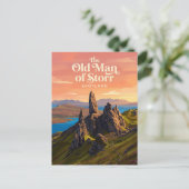 Der Alte Mann von Storr Schottland Postkarte (Stehend Vorderseite)