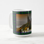 Der alte Mann von Storr Skye Schottland Kaffeetasse (Vorderseite Links)