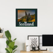 Der alte Mann von Storr Skye Schottland Poster (Heimbüro)